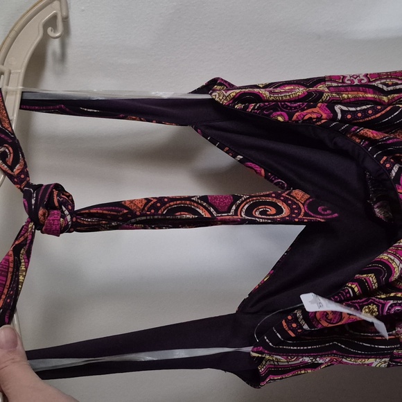 NWT Lori M Halter Style Maxi Dress - Picture 4 of 5